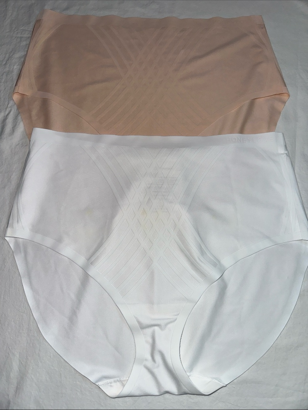 Lot of 2 Honeylove Silhouette Brief Panty Size 1X